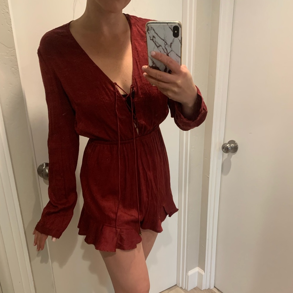 Red Romper - image 1